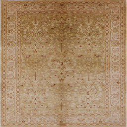 Square Machine Washable Industrial Modern Brown Sand Brown Rug, wshurb2956