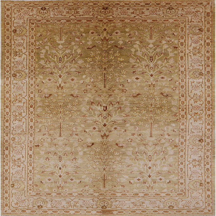 Square Machine Washable Industrial Modern Brown Sand Brown Rug, wshurb2956