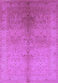 Oriental Purple Traditional Rug, urb2956pur