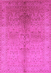 Oriental Pink Traditional Rug, urb2956pnk