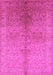 Oriental Pink Traditional Rug, urb2956pnk