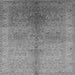 Square Oriental Gray Traditional Rug, urb2956gry