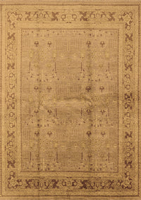 Oriental Brown Industrial Rug, urb2957brn