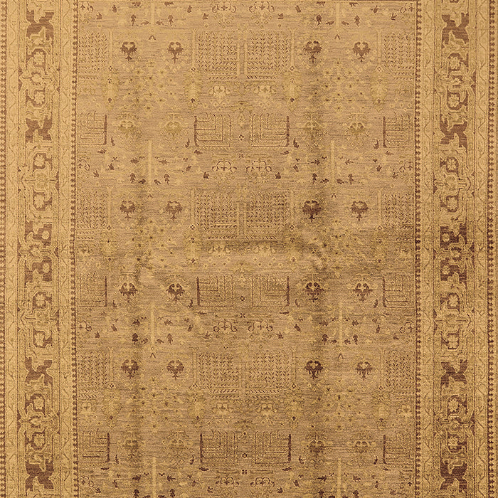 Oriental Brown Industrial Rug, urb2957brn