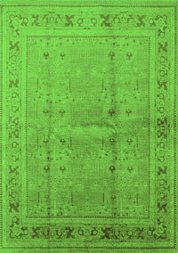 Oriental Green Industrial Rug, urb2957grn