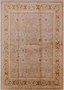 Mid-Century Modern Chocolate Brown Oriental Rug, urb2957