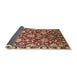 Sideview of Mid-Century Modern Sandy Brown Oriental Rug, urb2958