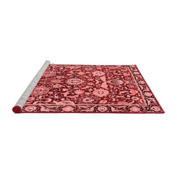 Industrial Red Washable Rugs