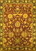 Oriental Yellow Industrial Rug, urb2958yw