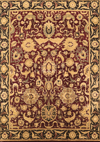 Oriental Brown Industrial Rug, urb2958brn