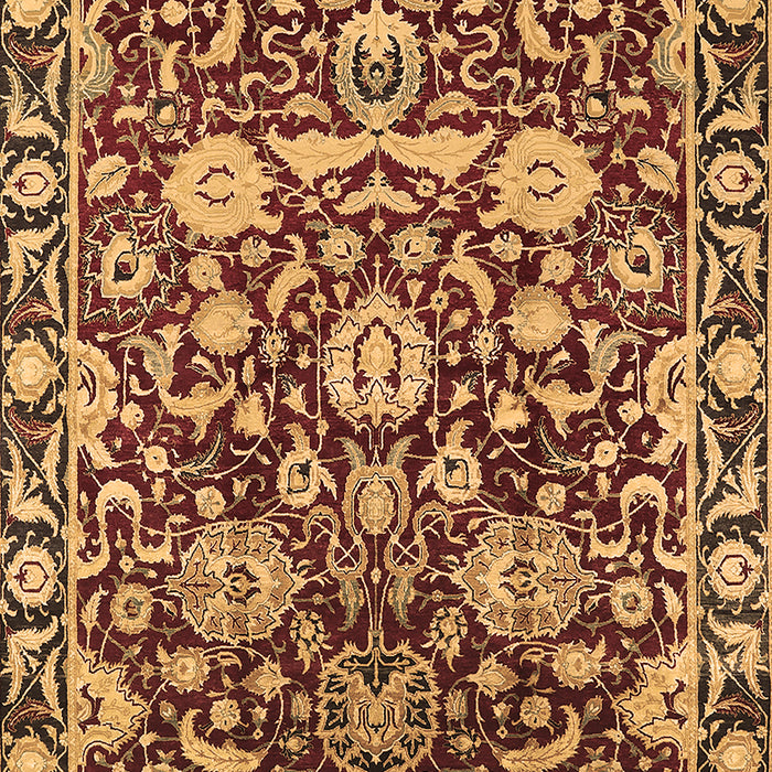 Oriental Brown Industrial Rug, urb2958brn