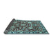 Sideview of Oriental Light Blue Industrial Rug, urb2958lblu