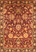 Oriental Orange Industrial Rug, urb2958org