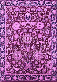 Oriental Purple Industrial Rug, urb2958pur