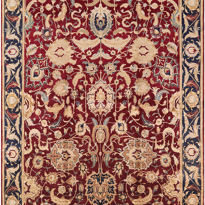 Mid-Century Modern Sandy Brown Oriental Rug, urb2958