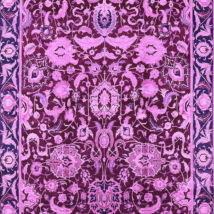 Machine Washable Oriental Purple Industrial Area Rugs, wshurb2958pur