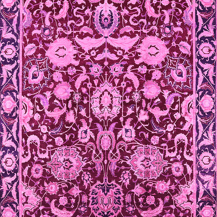 Oriental Pink Industrial Rug, urb2958pnk
