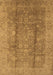 Oriental Brown Industrial Rug, urb2959brn