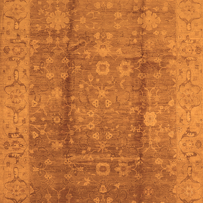 Machine Washable Oriental Orange Industrial Area Rugs, wshurb2959org