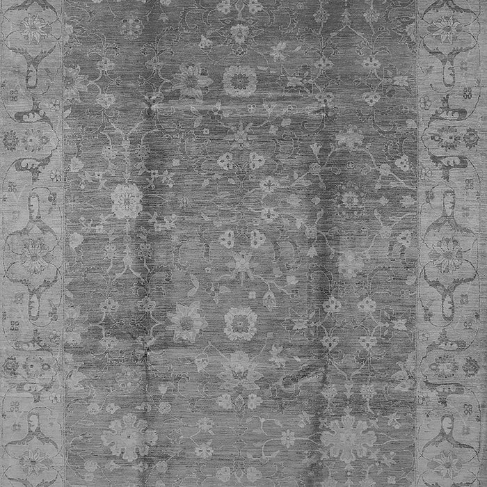 Machine Washable Oriental Gray Industrial Rug, wshurb2959gry