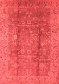 Oriental Red Industrial Rug, urb2959red