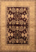 Oriental Brown Industrial Rug, urb2960brn