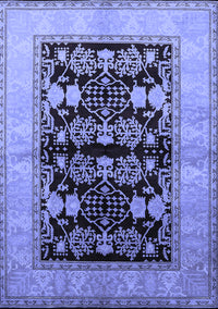 Oriental Blue Industrial Rug, urb2960blu