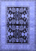 Oriental Blue Industrial Rug, urb2960blu