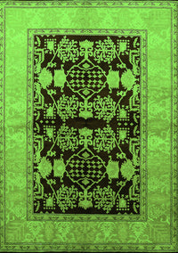 Oriental Green Industrial Rug, urb2960grn