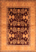 Oriental Orange Industrial Rug, urb2960org