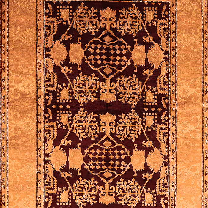 Oriental Orange Industrial Rug, urb2960org