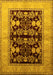 Oriental Yellow Industrial Rug, urb2960yw