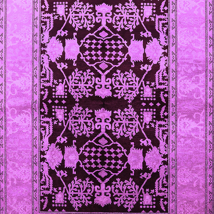 Machine Washable Oriental Purple Industrial Area Rugs, wshurb2960pur