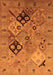 Oriental Orange Industrial Rug, urb2961org