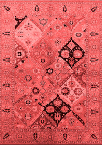 Oriental Red Industrial Rug, urb2961red