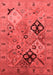 Oriental Red Industrial Area Rugs