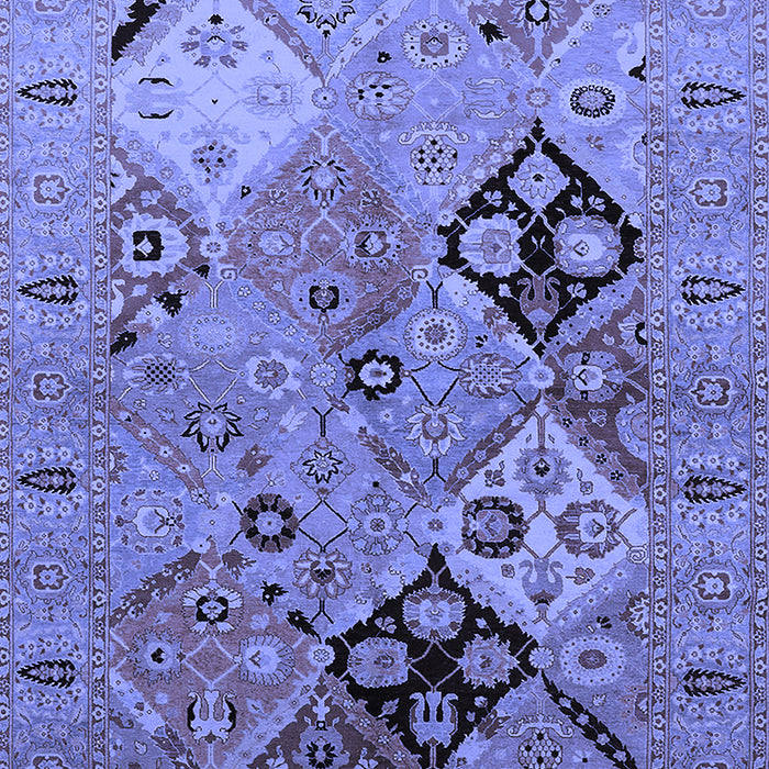 Oriental Blue Industrial Rug, urb2961blu