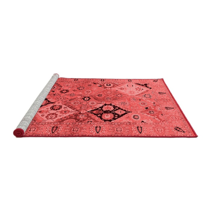 Industrial Red Washable Rugs