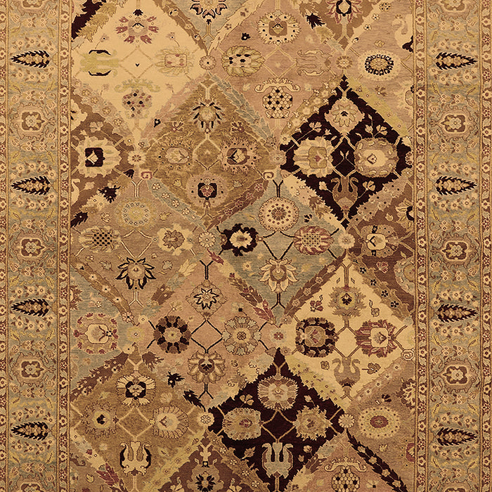 Oriental Brown Industrial Rug, urb2961brn