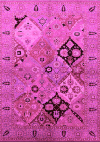 Oriental Pink Industrial Rug, urb2961pnk