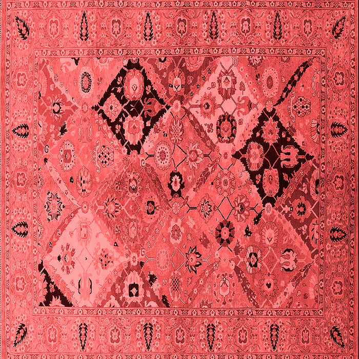 Oriental Red Industrial Rug, urb2961red