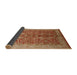 Sideview of Mid-Century Modern Brown Sand Brown Oriental Rug, urb2962