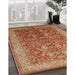 Machine Washable Industrial Modern Brown Sand Brown Rug in a Family Room, wshurb2962