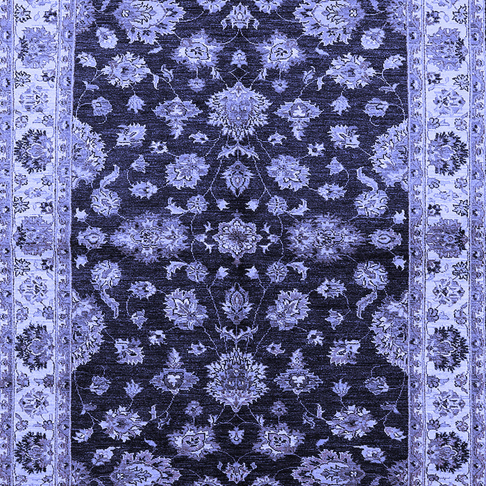 Oriental Blue Industrial Rug, urb2963blu