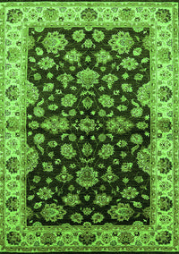 Oriental Green Industrial Rug, urb2963grn