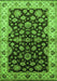 Oriental Green Industrial Rug, urb2963grn