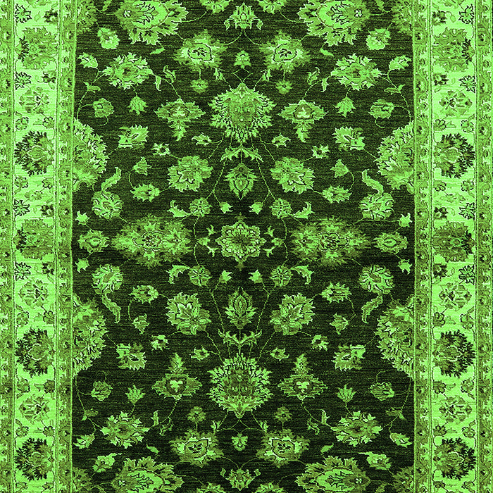 Oriental Green Industrial Rug, urb2963grn