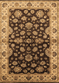 Oriental Brown Industrial Rug, urb2963brn