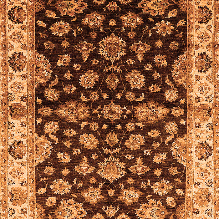 Oriental Orange Industrial Rug, urb2963org