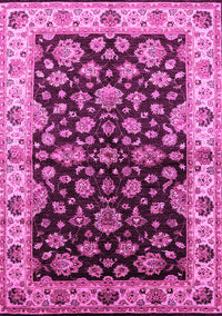 Oriental Pink Industrial Rug, urb2963pnk